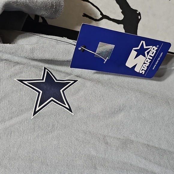 Dallas Cowboys Baseball Jersey Starter Size Medium NWT - Picture 3 of 8